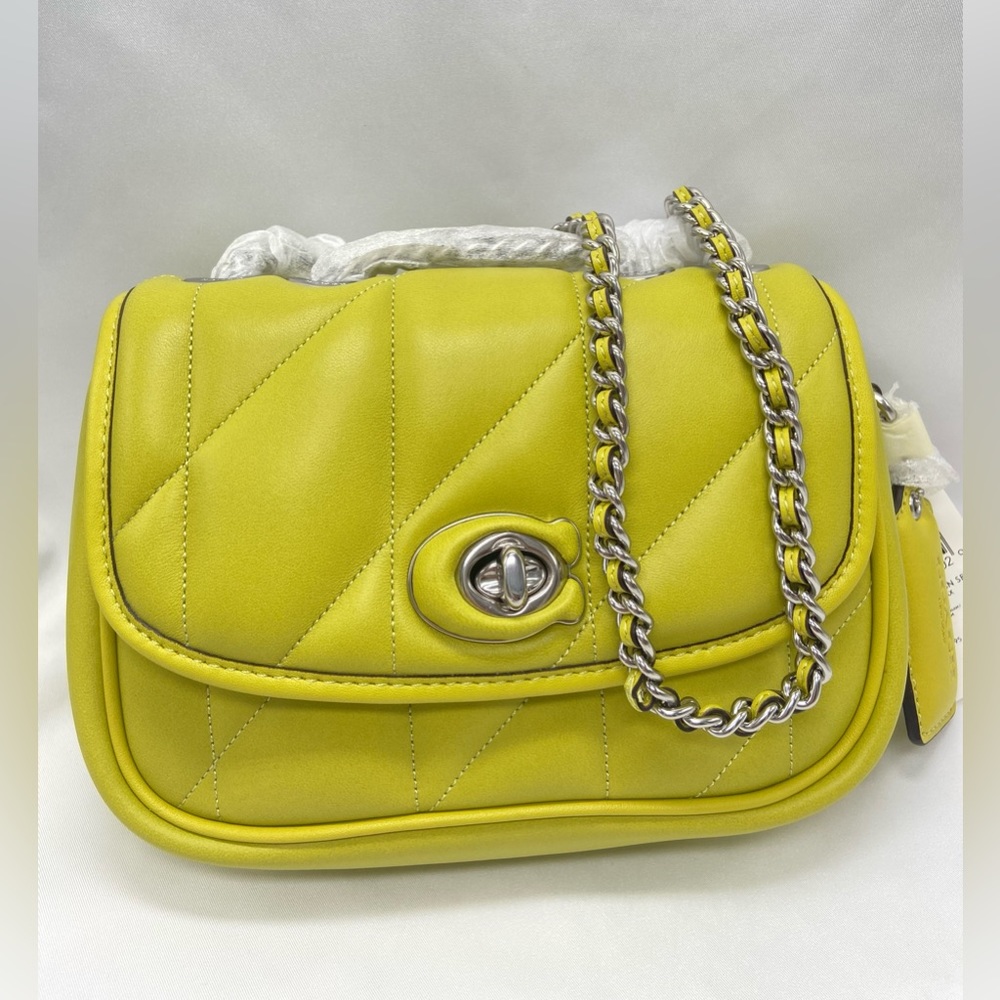NWT Coach Pillow Madison Shoulder Bag 18 With Quilting.